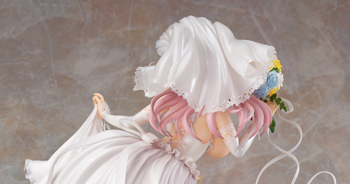 super sonico 10th anniversary wedding figure