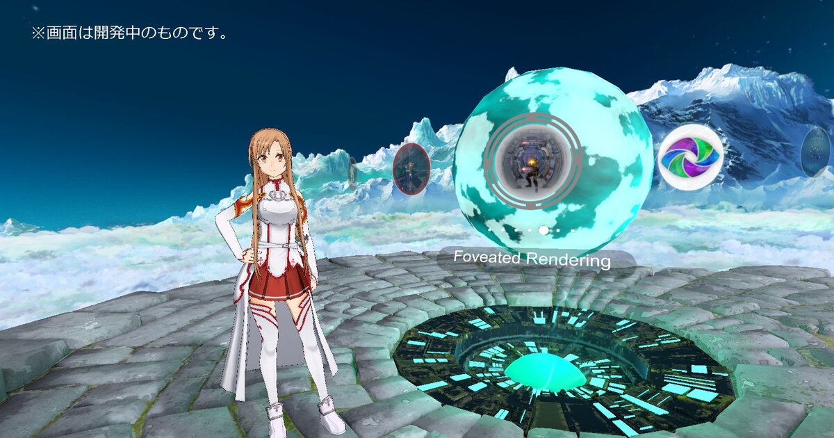Meet Asuna in Virtual Reality with FOVE 0! Tokyo Otaku Mode News