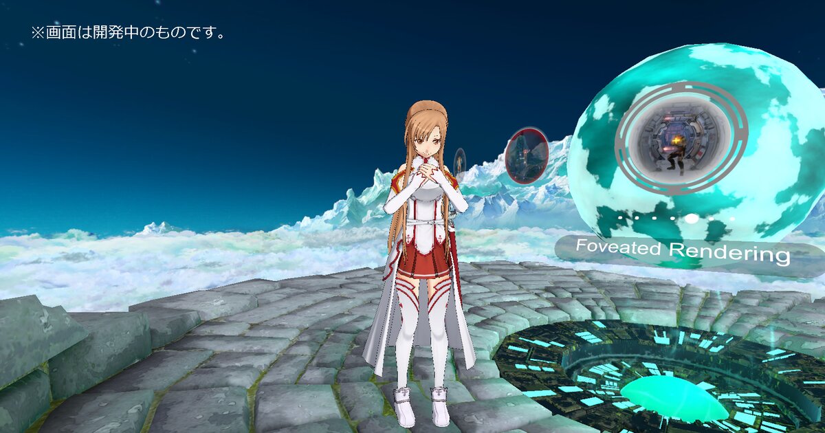 Meet Asuna in Virtual Reality with FOVE 0! Tokyo Otaku Mode News