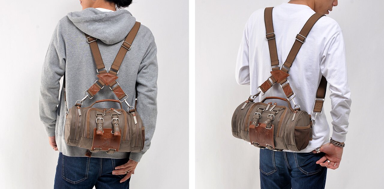 attack on titan 4 way bag