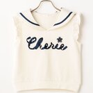 LIZ LISA Fleece-Lined Sailor Top