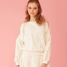 Honey Salon Heart Print Top