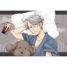 Yuri!!! on Ice Victor Nikiforov Pillow Cover