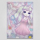 Sakura Unicorn Tapestry