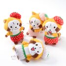 Rascal the Raccoon Strawberry Plush Collection (Ball Chain)