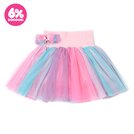 6%DOKIDOKI Drapey Panier Skirt w/ Ribbon Clip & Brooch