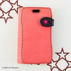 OJAGADESIGN Super Sonico Pink x Black Diary iPhone6/6s Case