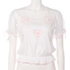 Swankiss See-Through Heart Top