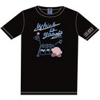 The King of Games Kirby 25th Anniversary Which Is Good? Black T-Shirt w/ Plush Mascot