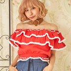 Swankiss Frilly Rococo Top