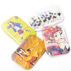 Akiakane Tin Badges