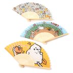 Neko Atsume Folding Fans