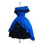 Atelier Pierrot Off Shoulder Shirred Dress