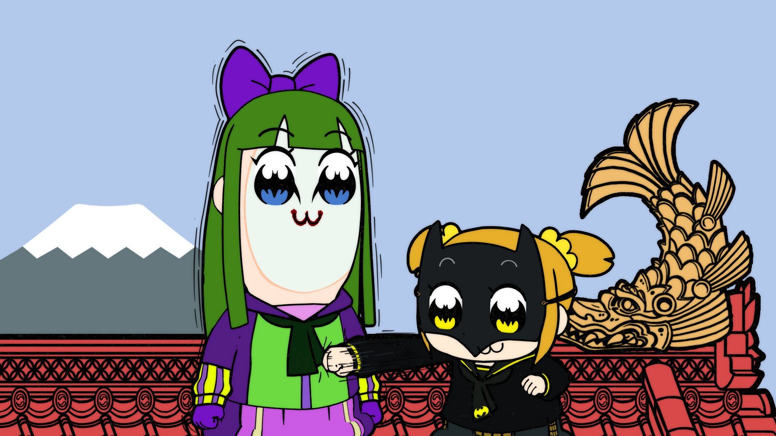 New Batman Ninja Ad Is An Amazing Pop Team Epic Crossover