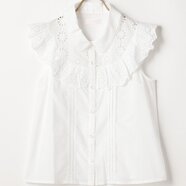 LIZ LISA Sunflower Lace Blouse