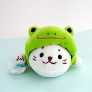 Sirotan Frog Poncho Plush Mascot