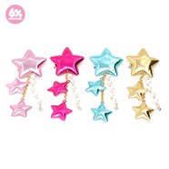 6%DOKIDOKI Shooting Star Clip & Brooch (Metallic)