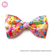 6%DOKIDOKI Colorful Rebellion Big Ribbon Clip & Brooch