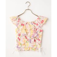 LIZ LISA Fruity Off-Shoulder Top