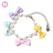 6%DOKIDOKI Tiny Ribbon Pearl Bracelet