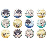 Yuri!!! on Ice Character Badge Set: Uniform Ver.