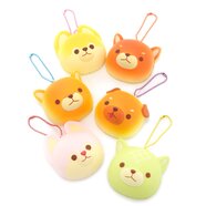 Mameshiba San Kyodai Yakitate Panya-san Keychains