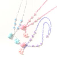 milklim Baby Bottle & Rocking Horse Necklace