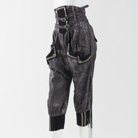 Ozz Oneste Map High-Waisted Pants