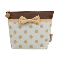 pink trick Polka Dot Spacious Pouch