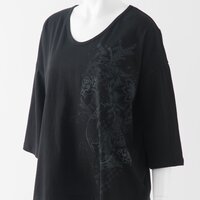 Ozz Oneste Marineko Pattern Oversized T-Shirt