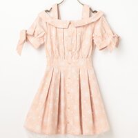 LIZ LISA Embroidered Print Dress