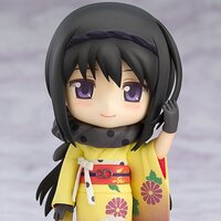 Nendoroid Puella Magi Madoka Magica the Movie Homura Akemi: Kimono Ver.