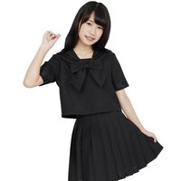 Color Sailor Black Sailor Suit Cosplay Outfit