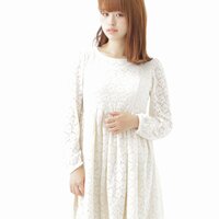 earth music&ecology Brushed Dress