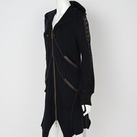 Rozen Kavalier Leather-style Hoodie