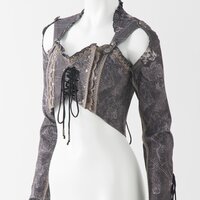 Ozz Oneste Map Short Jacket