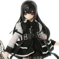 Black Raven II Lilia The Darkness Full of City: Black Shadow Edition 1/12th Scale Doll