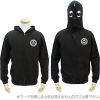 Pop Team Epic Full Zip Black Hoodie