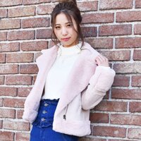 LIZ LISA Mouton Biker Jacket