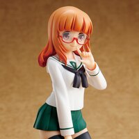 Saori Takebe w/ 1/350 Scale M3 Lee Tank | Girls und Panzer