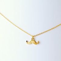 Lilou Mustache Necklace