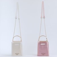 Honey Salon Vinyl Bag w/ Chain Strap