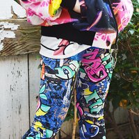 ACDC RAG Graffiti Leggings