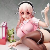 Super Sonico: Clumsy OL Ver. Non-Scale Figure