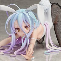 No Game No Life Shiro: Bunny Ver. 1/4 Scale Figure