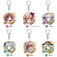 Touhou Project Vintage Acrylic Keychain Collection