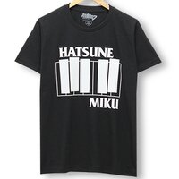 Hatsune Miku Flag Black T-Shirt