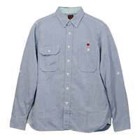 KOG Collection - Zelda Chambray Shirt (Sax)