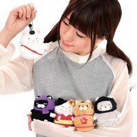 Hige Manjyu Oedo Cat Plush Collection (Ball Chain)