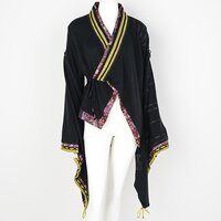 Ozz Oneste Yagasuri Kimono-Style Cardigan